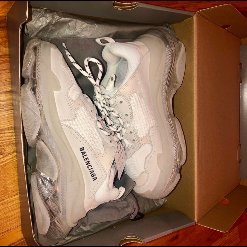 Triple S Clear Balenciaga Sneakers
